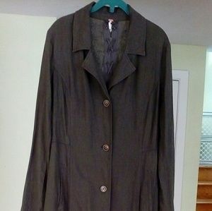 Free People full length coat...NWOT